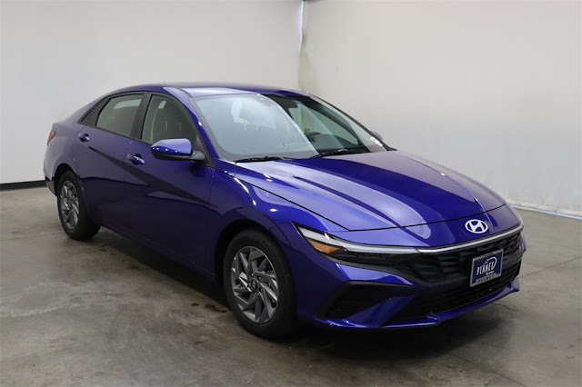 2025 Hyundai Elantra Hybrid Blue