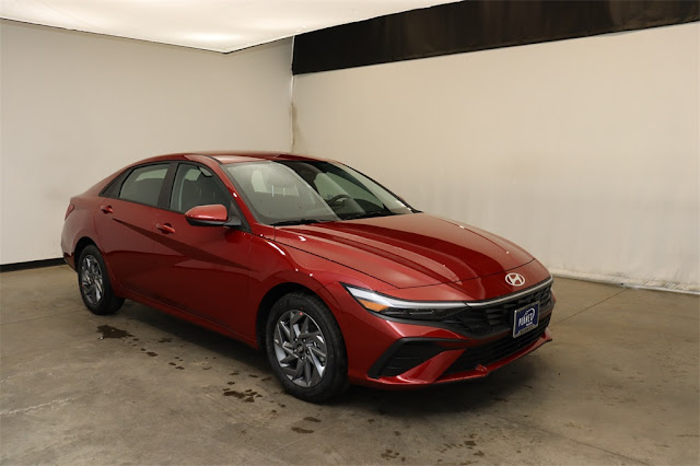2025 Hyundai Elantra Hybrid Blue